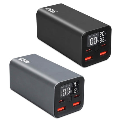 20000mah 65W USB-C PD Laptop Power Bank Fast Charging