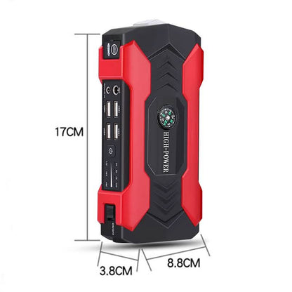 20000mAh Car Jump Starter Power Bank 200-600A Portable Charger Car Booster