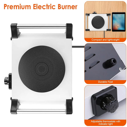 2000W Electric Burner Portable Coil Heating Hot Plate Stove Countertop