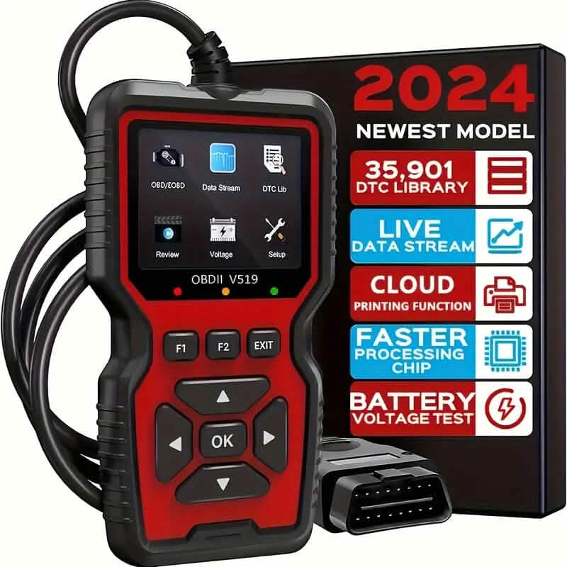 2024 Advanced V519 OBD2 Scanner Tool