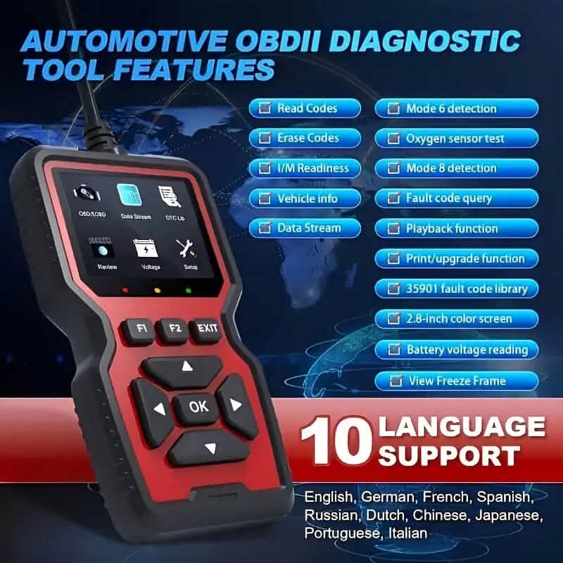 2024 Advanced V519 OBD2 Scanner Tool
