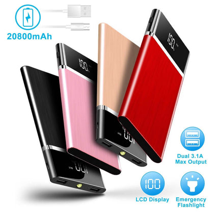20800mAh Power Bank 76.96W External Battery Pack