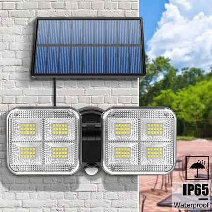 20W Super Bright Solar Lights 120 LED IP65 Waterproof