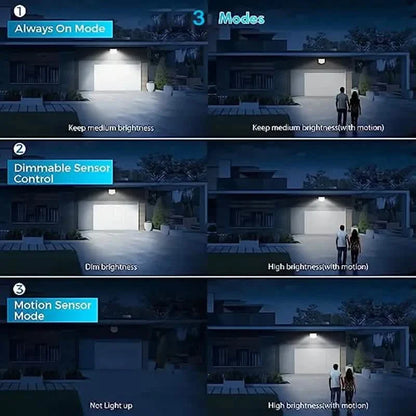 210LED Super Bright Motion Sensor Solar Strong Power LED Garden Wall Lamp