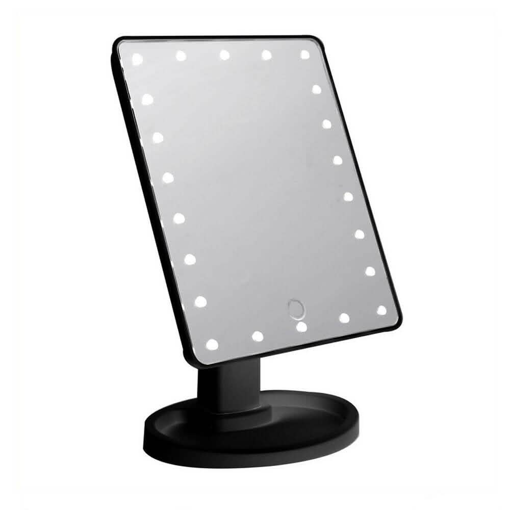 22 LED Touch Screen Desktop Stand Mirror