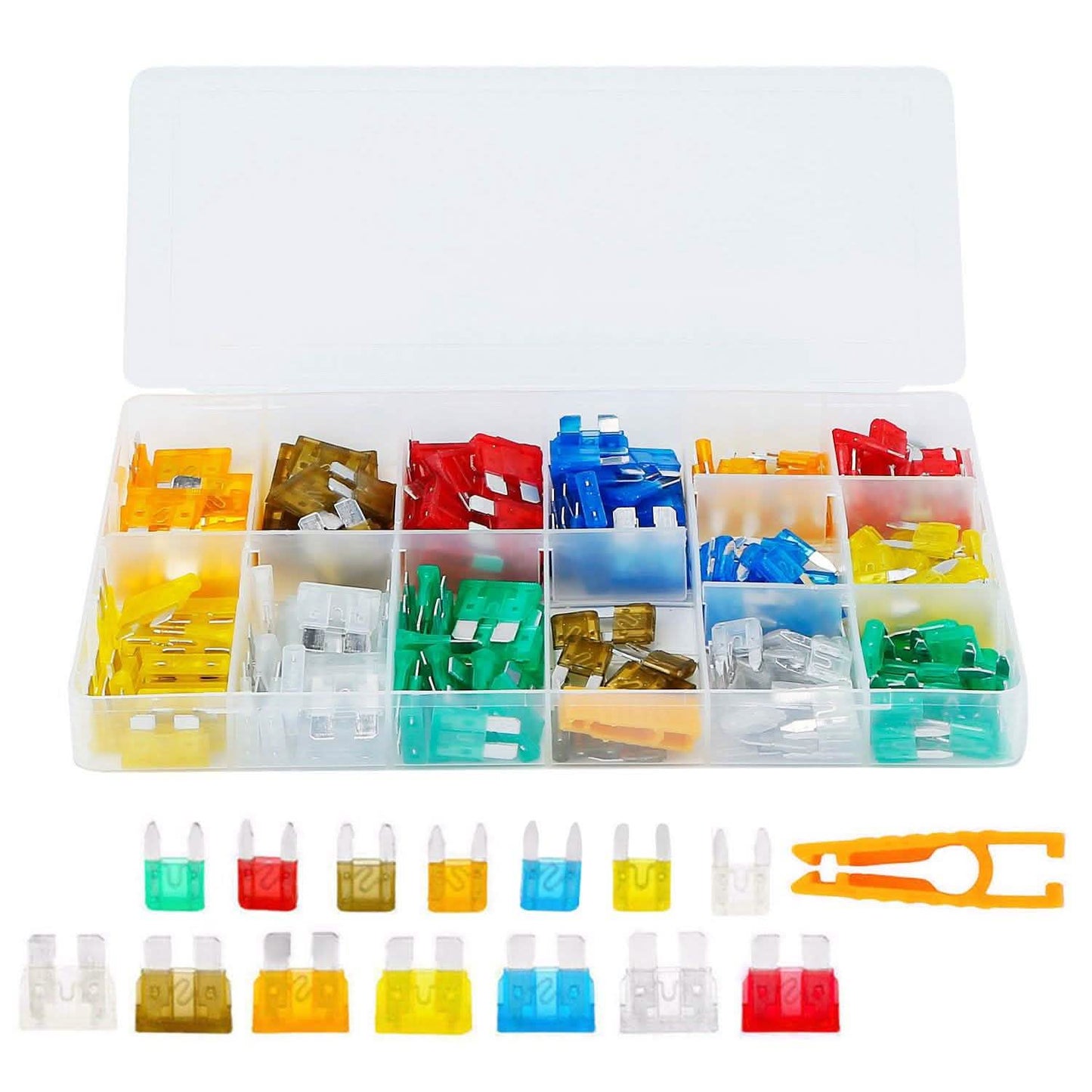 220-Piece: Car Blade Fuses Assortment