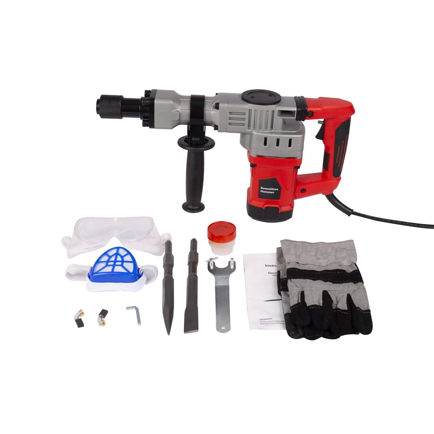 2200W Electric Demolition Jack Hammer Concrete Breaker Power Tool