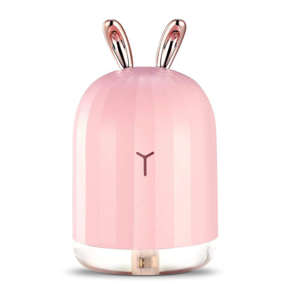 220ml Cool Mist Humidifier Ultrasonic Air Diffuser Atomizer with 7 Color