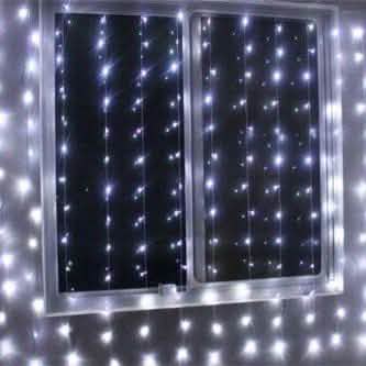 224 LED White String Fairy Lights Outdoor Lamp Decor