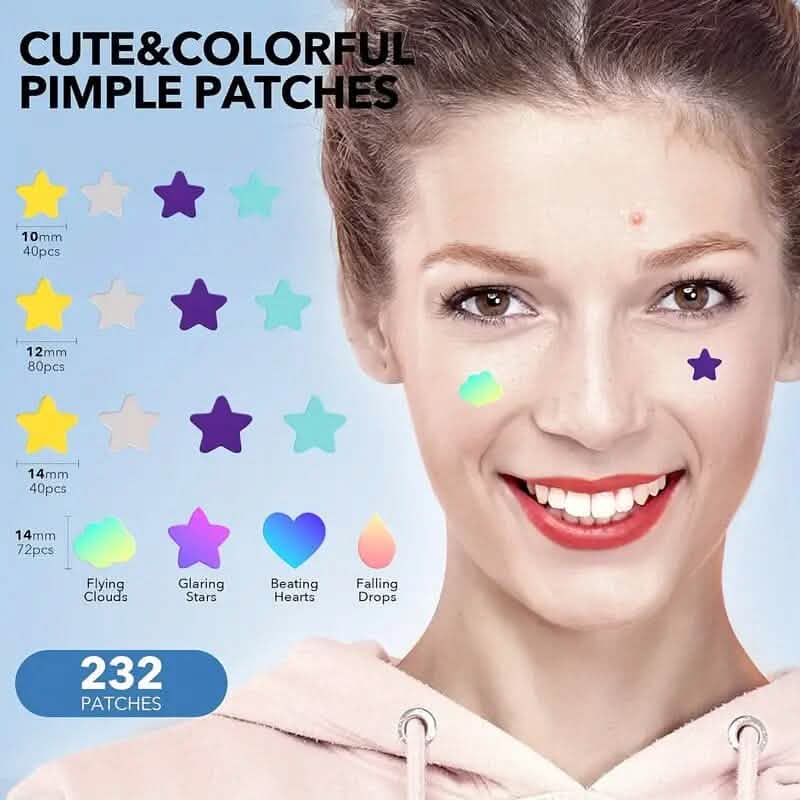 232-Pieces: Stickers Acne Pimple Patch