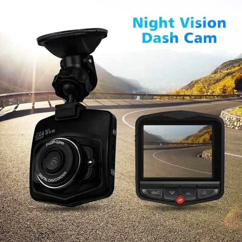 Full HD 1080P 2.4" Dash Cam Car DVR Front/Rear Camera Night Vision G-Sensor