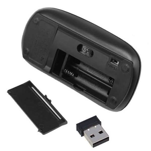 2.4 GHz USB Wireless Optical Mouse Mice Receiver for Computer PC Laptop
