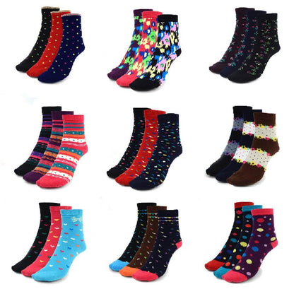 24-Pack: Assorted Warm And Comfortable Ladies Socks