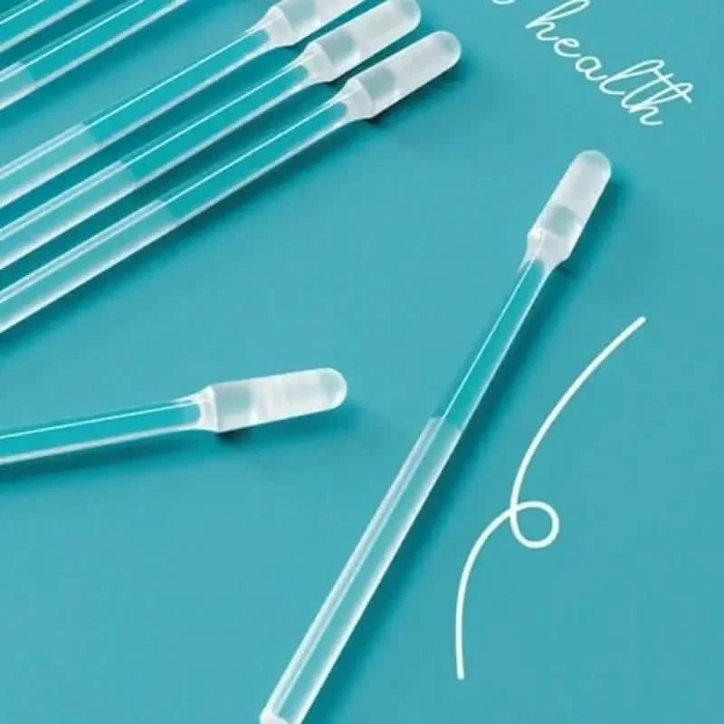 24-Pack: Soft Silicone Disposable Adhesive Ear Cleaning Sticks