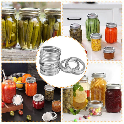 24-Piece: Regular Mouth Canning Jar