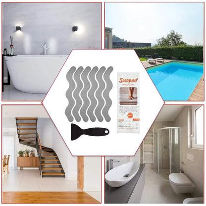 24-Piece: Safe Tub Strips Adhesive Non-Slip Shower Stickers Set