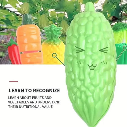 24-Pieces: Fun Food Cutting, Fruit and Vegetable Toys