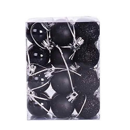 24-Pieces: Sparkling Christmas Balls