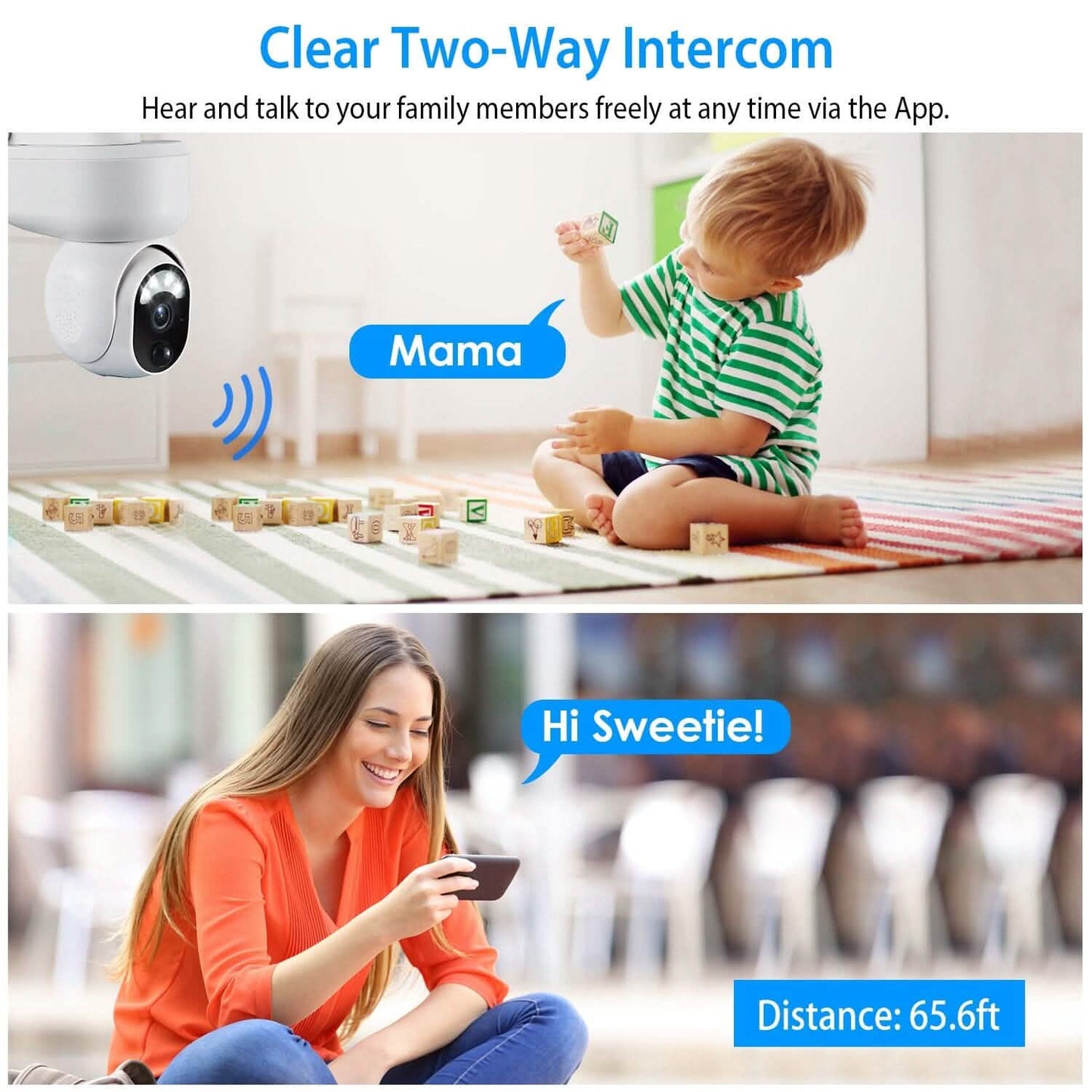2.4G Wifi Solar Wireless 1080P Surveillance Camera with Flood Light Night Vision
