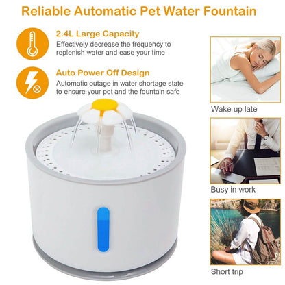2.4L Automatic Pet Water Fountain
