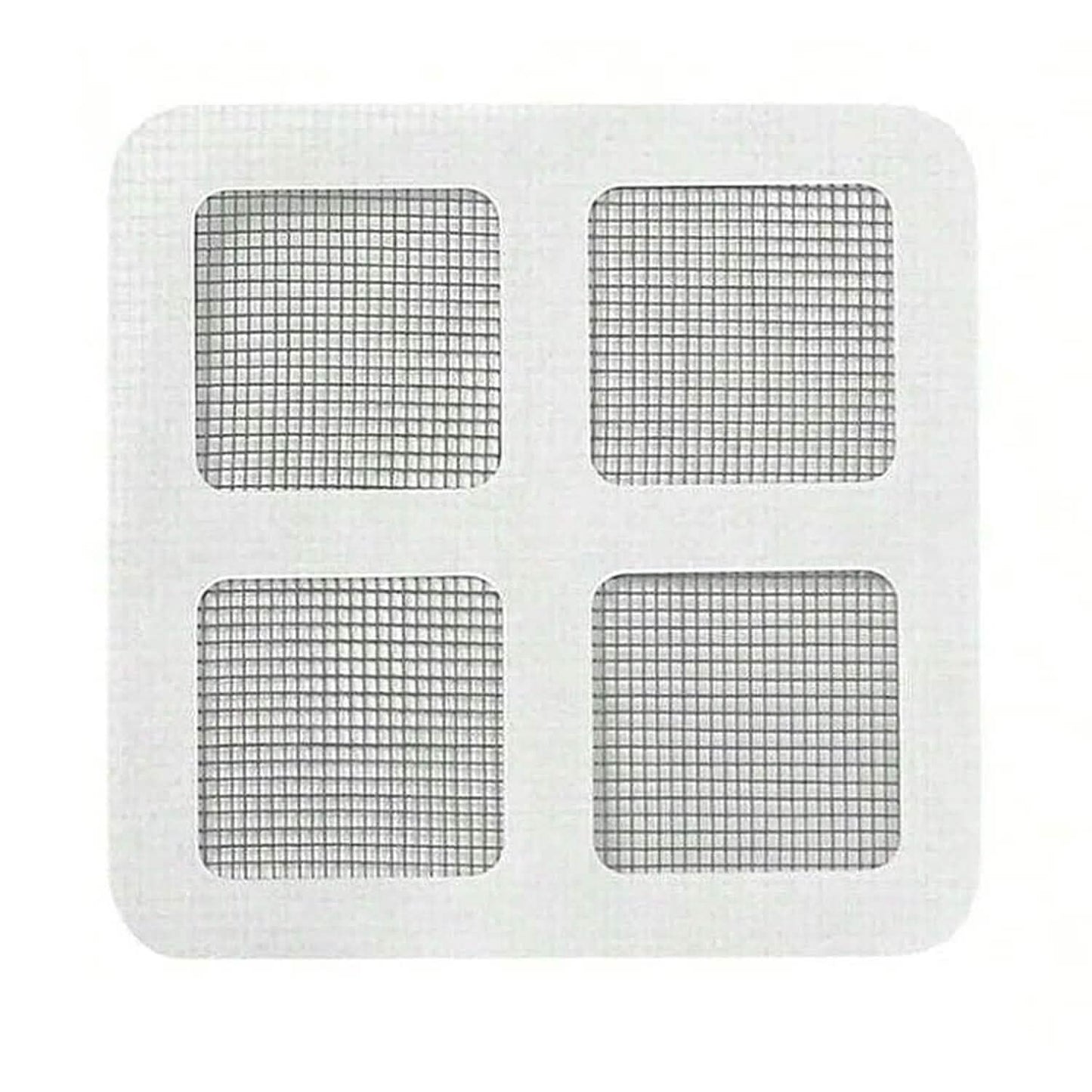 25-Pack:  3.94 x 3.94" Disposable Floor Drain Sticker Hair Catcher
