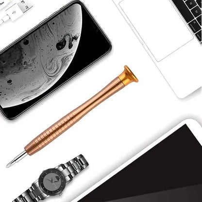 25-Piece Set: Precision Tool Repair Kit with Leather Case