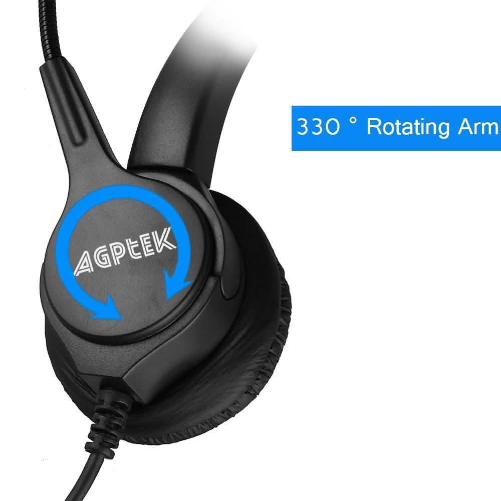 2.5mm Dual Headset for Cordless Phones