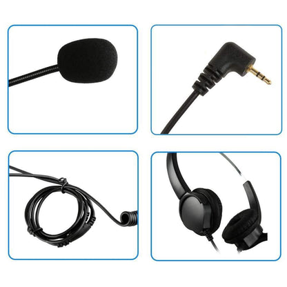 2.5mm Dual Headset for Cordless Phones