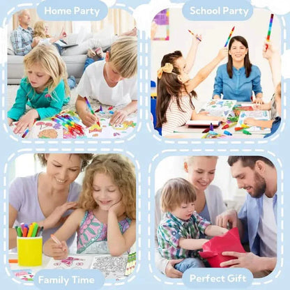 26-Pack: Coloring Books For Kids Ages 4-8, 8-12 Birthday Party Favors Gifts