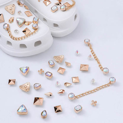 26-Piece: Croc Shoe Charm Accessories