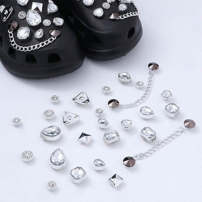 26-Piece: Croc Shoe Charm Accessories