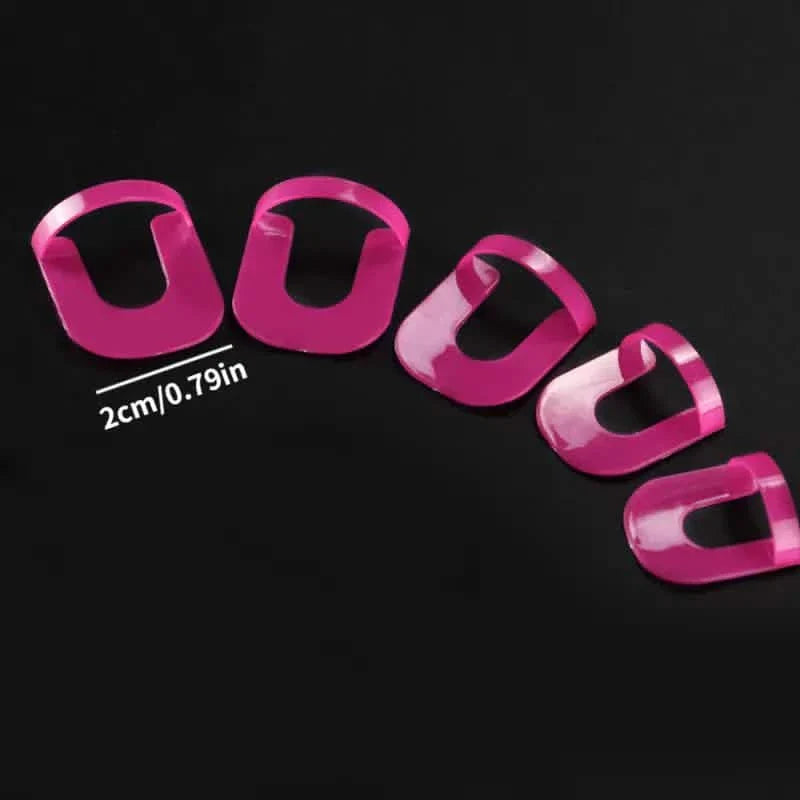 26-Pieces U Curve Shape 10 Sizes Nail Protector