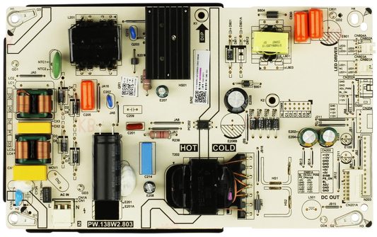 260132009850 Philips Power Supply Board, PW.138W2.803, 50PUL6533/F7