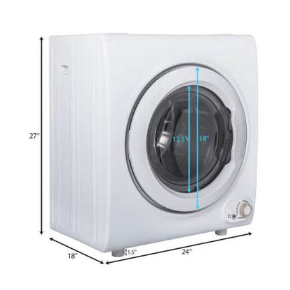 2.65 Cu. Ft. Compact Laundry Dryer