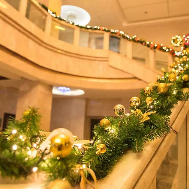 2.7 Meter Christmas Rattan Garland Decorative