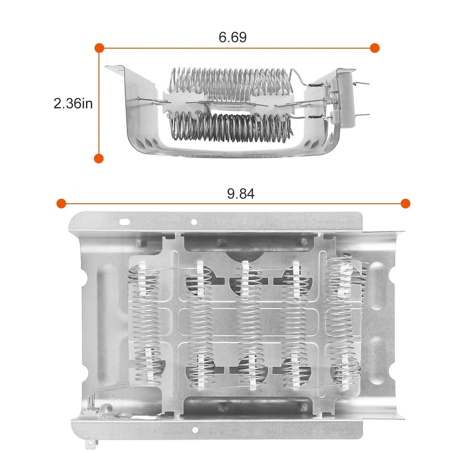 279838 Dryer Heating Element Assembly Replacement Part
