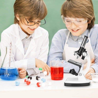28-Pieces: Kid Microscope Set Experimental Observation Monocular