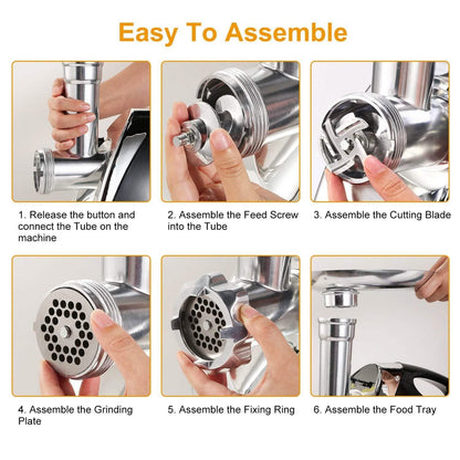 2800W Electric Meat Grinder Set