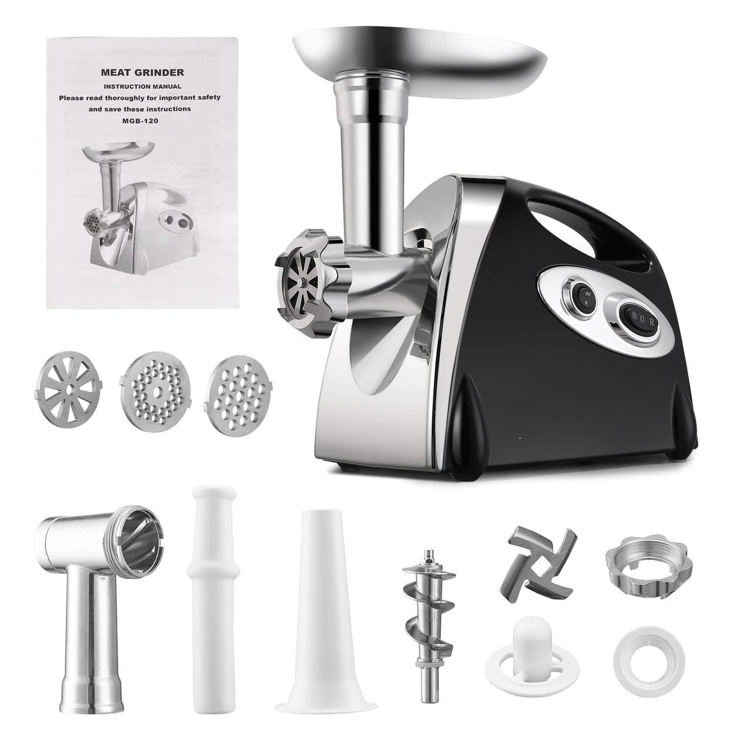 2800W Electric Meat Grinder Set