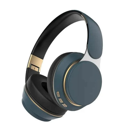 Wireless Over-Ear Headphones – Foldable, Mic, FM Radio, TF Card, USB Charging