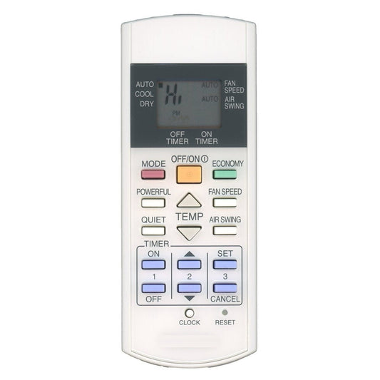 Panasonic CWA75C2598 Mini Split Air Conditioner Remote Control with LCD Screen | Thermostatic - CWA75C2598