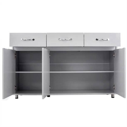3 Drawer Sideboard Buffet Storage Cabinet
