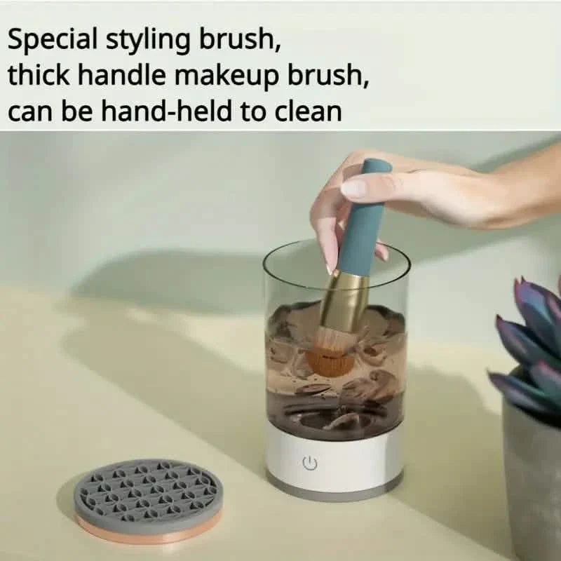 3-in-1 Automatic Makeup Brush Cleaning and Drying Stand