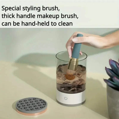 3-in-1 Automatic Makeup Brush Cleaning and Drying Stand