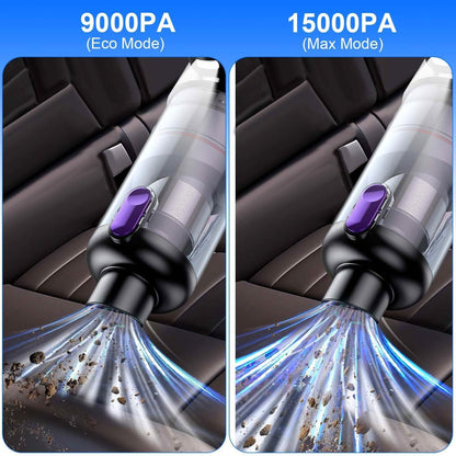 3-in-1 Handheld Cordless Car Vacuum Cleaner