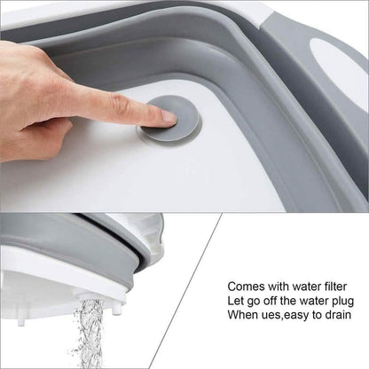 3-in-1 Multifunctional Foldable Cutting Board