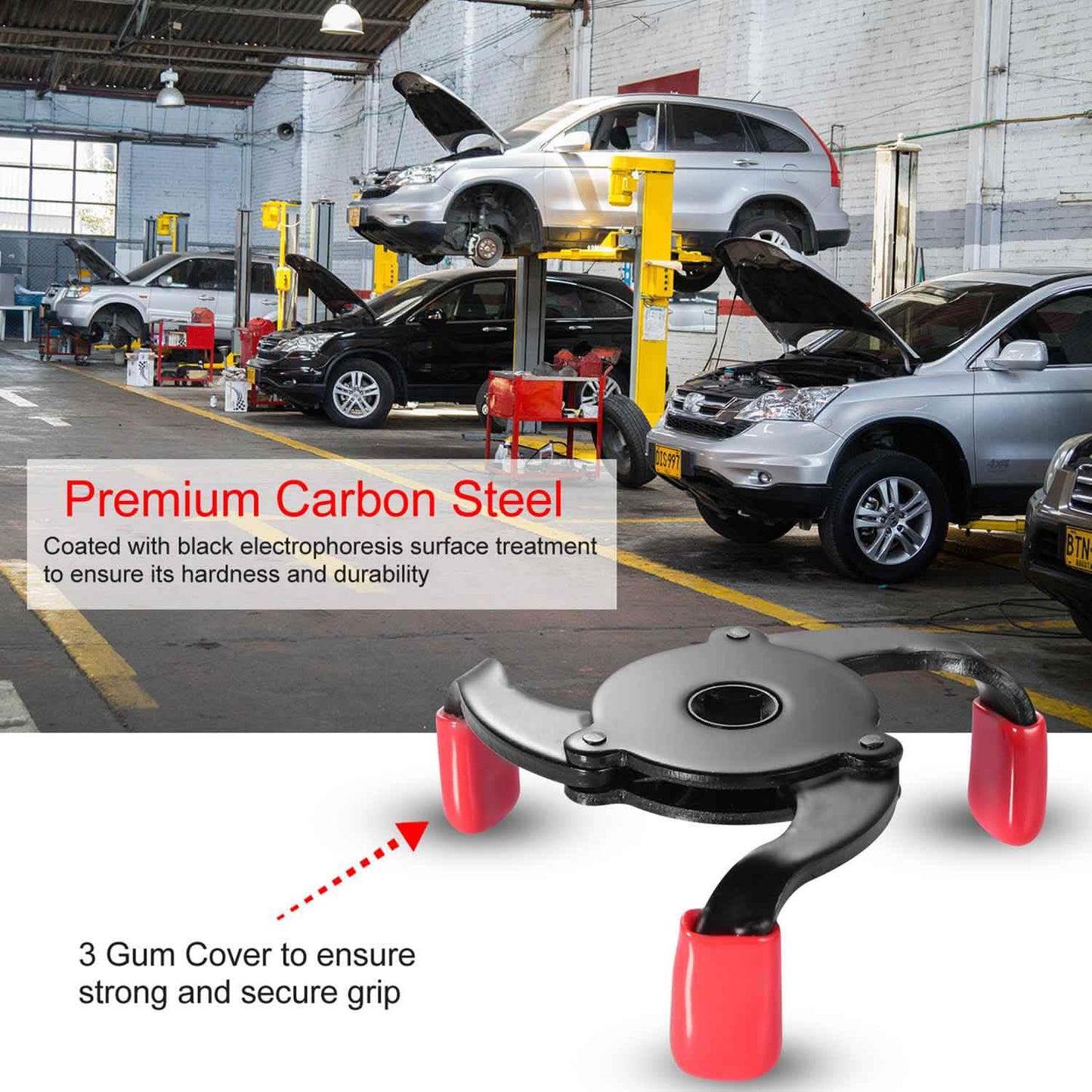 3 Jaw Oil Filter Adjustable Removal Tool