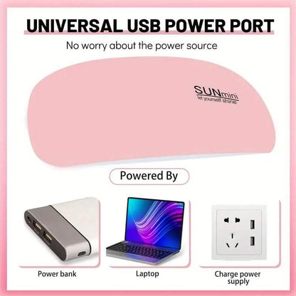3 LED Mini UV/LED Nail Dryer