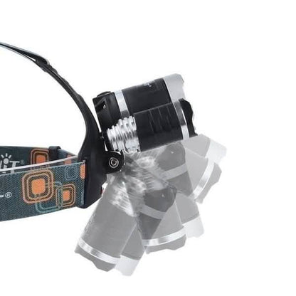 3 LED XM-L T6 Waterproof Headlamp LED Torch Flashlight