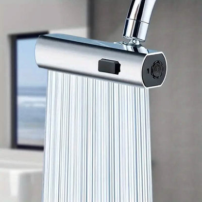 3-Mode Leakproof Sink Faucet Adapter - Durable Copper Construction for Kitchen and Bathroom